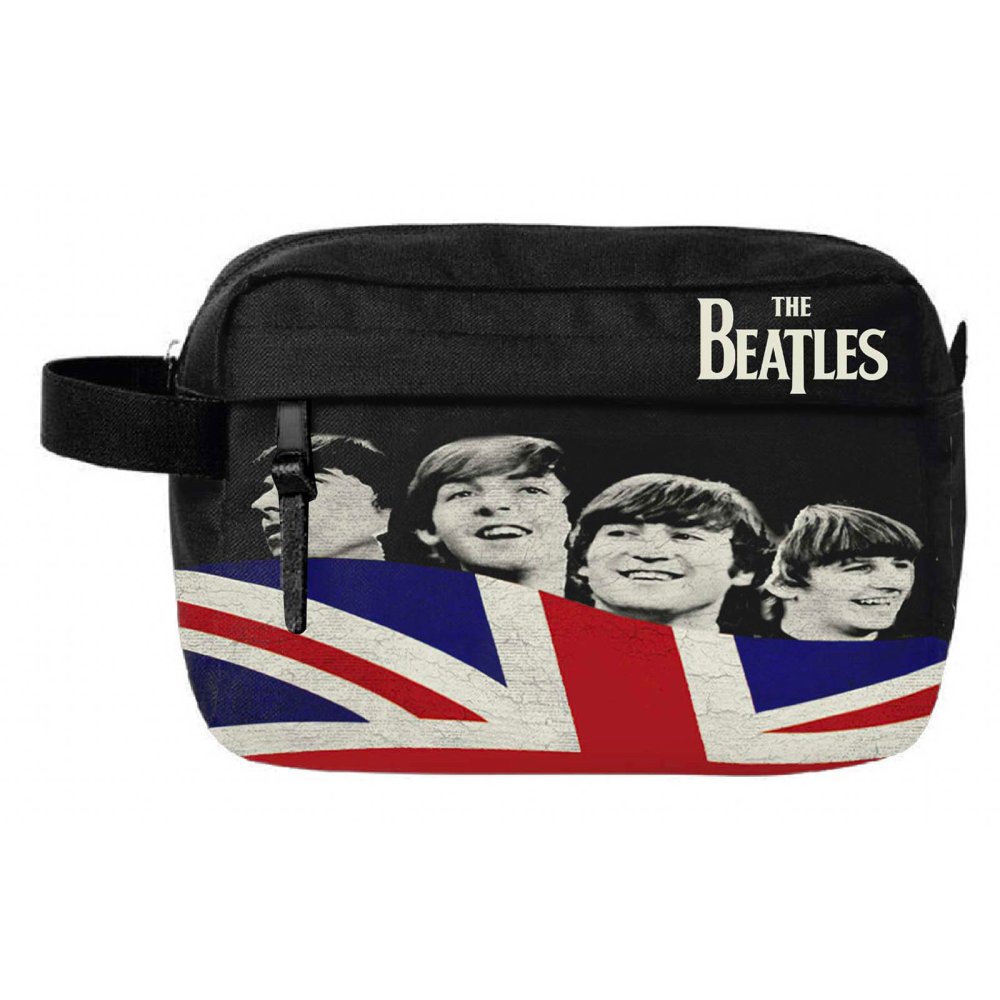 Rocksax The Beatles - Let It Be Flag Trousse de toilette - Noir/Multicolore